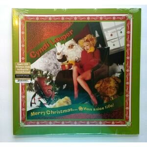 Cyndi Lauper ‎Merry Christmas Have A Nice Life Vinyl LP Record White Ltd Ed. 500